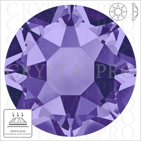 スワロフスキーホットフィックス　#2078 タンザナイト