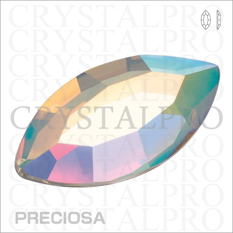 プレシオサ　M.C.Navette FB 8x4 crystal S AB