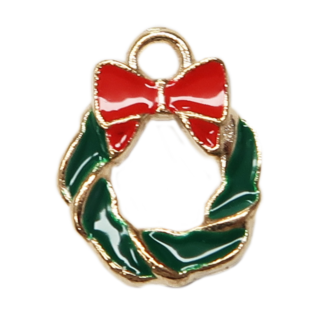 クリスマス金具　リース