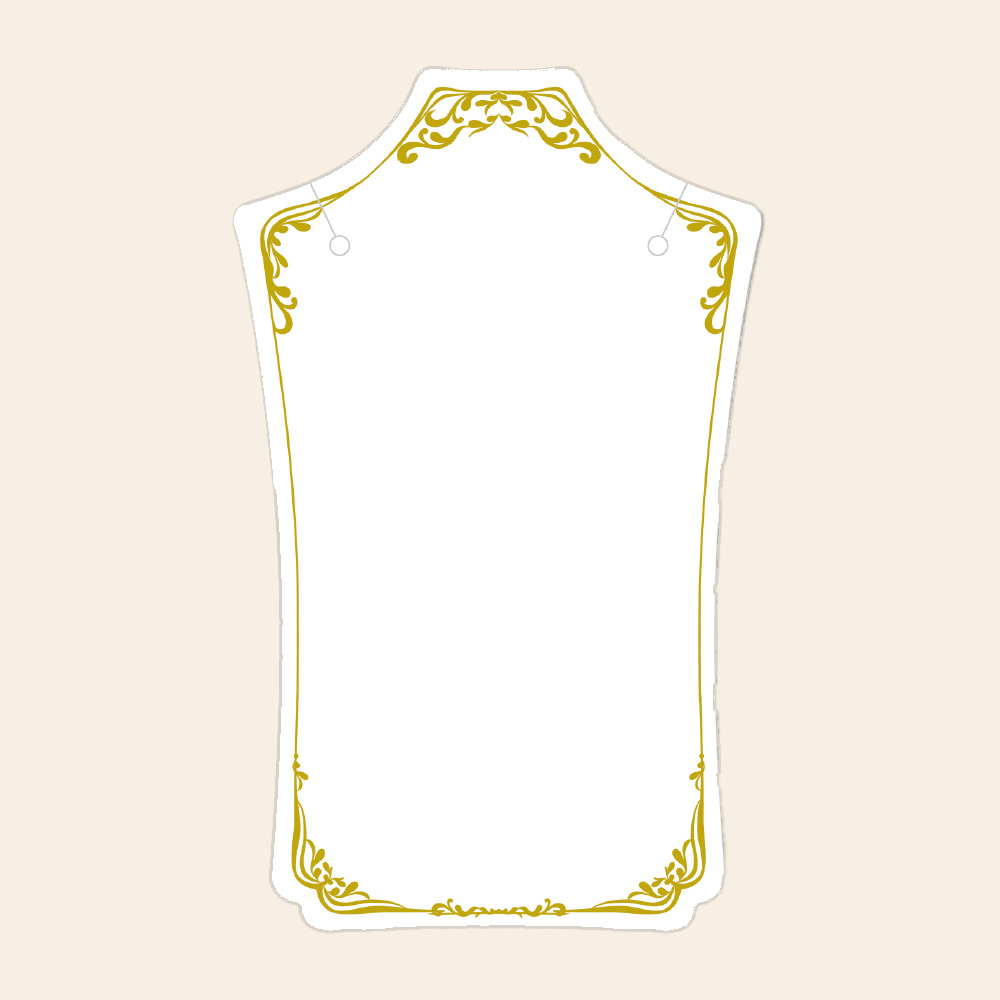 アクセサリー台紙