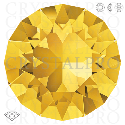 スワロフスキー/ラウンドストーン/#1028 XILION Chaton/PP11/ライト