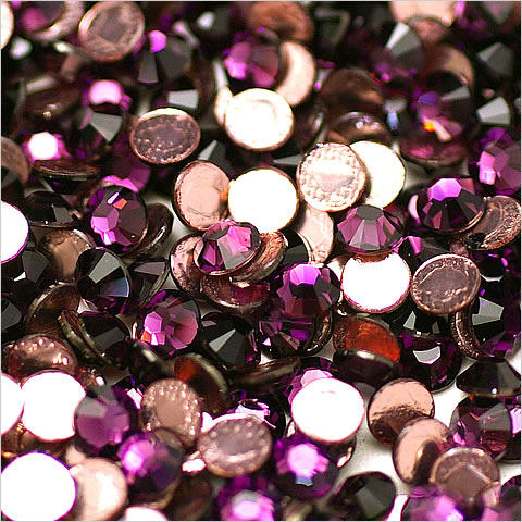 スワロフスキー ホットフィックス　2038 アメジスト