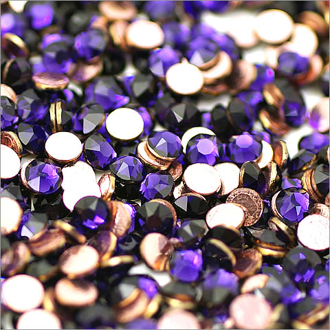 スワロフスキー ホットフィックス　2078　パープルベルベット