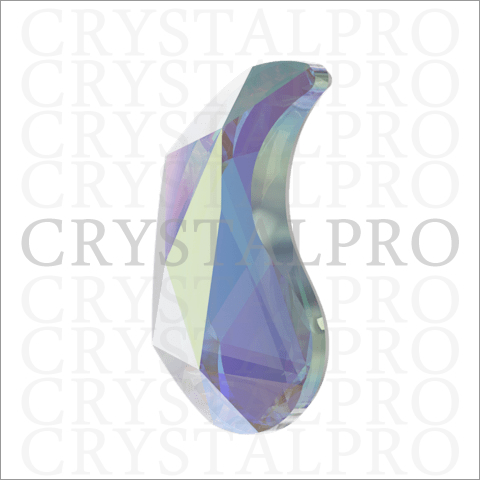 スワロフスキー #2364 ペイズリーＸ・フラットバック