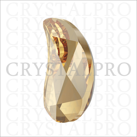 スワロフスキー #2365 Paisley Y Flat Back