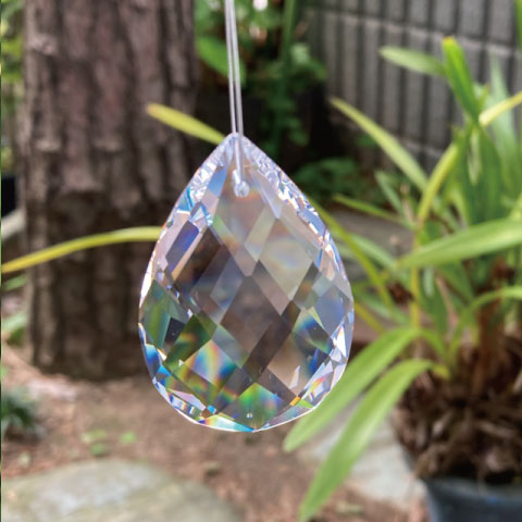 プレシオサ#2661 MC 51x33mm アーモンド クリスタル 1個