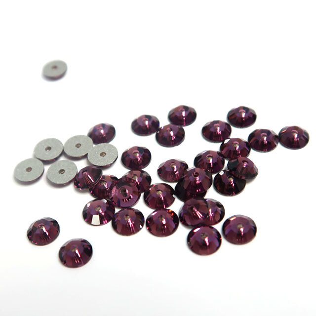 クラちゃん　スワロフスキー　　3点 スワロフスキー 『#3270 Triangle Sew-on Stone クリスタル 約