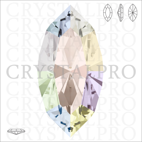 スワロフスキー #4200 クリスタル 8x4mm 8ヶ