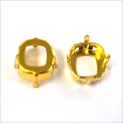 石座　スワロフスキー #4470　12mm ゴールド