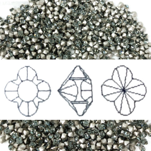 スワロフスキー #4335 ライトローズ 3.5mm 20ヶ