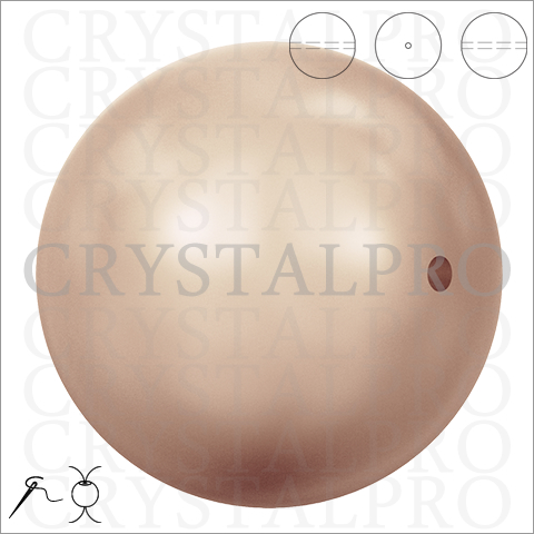 スワロフスキー #5810 ローズゴールド