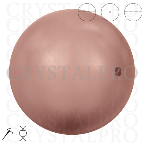 スワロフスキー #5810 ローズピーチ