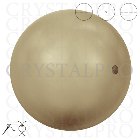 スワロフスキー #5810 ヴィンテージゴールド