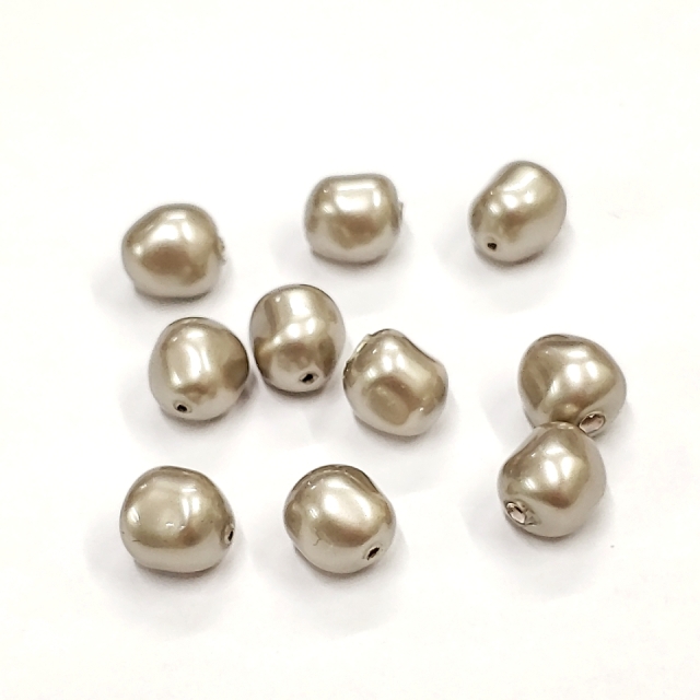 スワロフスキーパール #5840 クリスタルブロンズパール 12mm 2ヶ