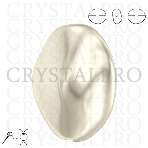 スワロフスキー #5842　クリーム