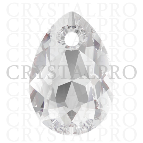 スワロフスキー #6433 Pear Cut Pendant