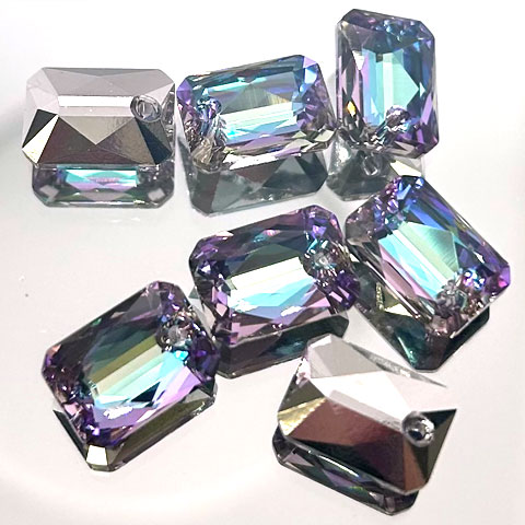 スワロフスキー #6435 Emerald Cut Pendant クリスタルヴィトレイル