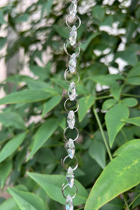 サンキャッチャー スワロフスキー ロザリンB.AB 38mm＆40mm ラスト】 ロザリンピンク スワロフスキーサンキャッチャー