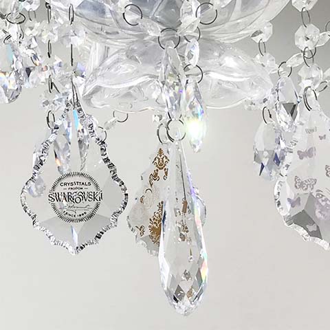 スワロフスキーストラス #8901 Official Logo 76x52mm