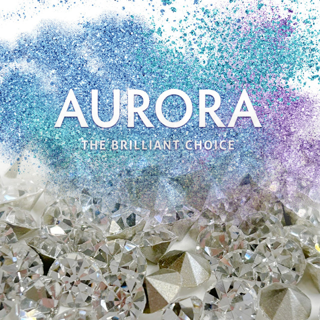 AURORAのチャトンのクリスタルのグロスパック販売画像