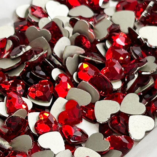 AURORA  ハート フラットバック ライトシャムの画像