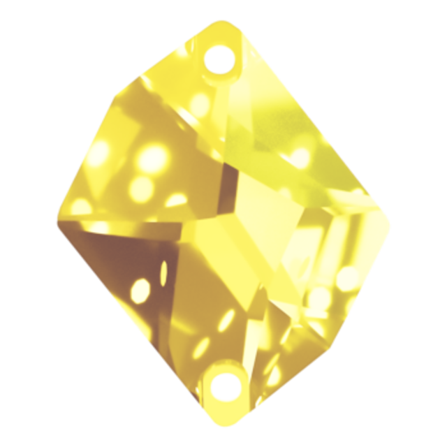 スワロフスキー #3254 Diamond Leaf Sew-on 30x14mm クリスタル 1ヶ