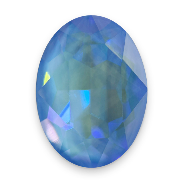 オーロラクリスタルのオーバル形状のオーシャンディライトの画像