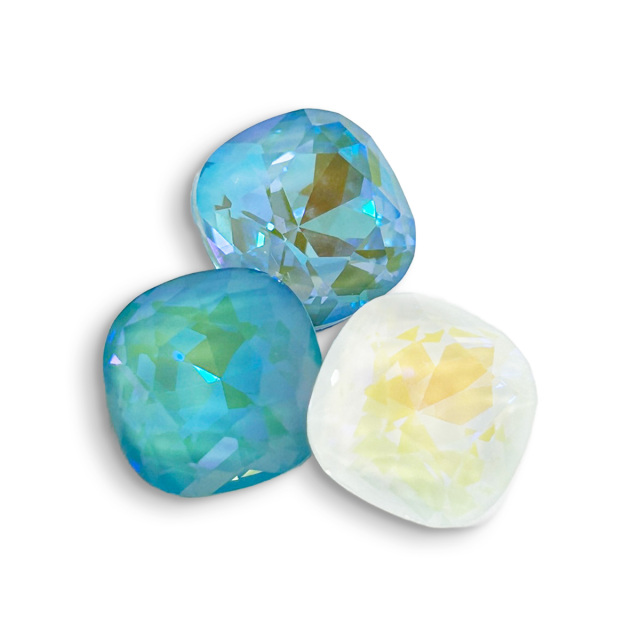 AURORA A4470 Cushion Square Fancy Stone クリスタル