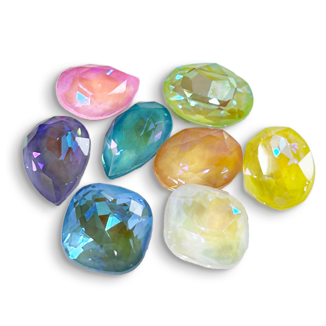 カプチーノさま専用 AURORA A4470 Cushion Square Fancy Stone クリスタル