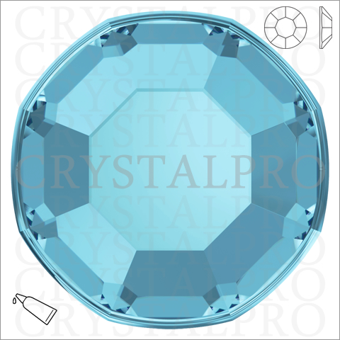 スワロフスキー #2000 アクアマリン