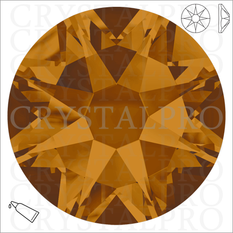 スワロフスキー #2088 クリスタルコッパー