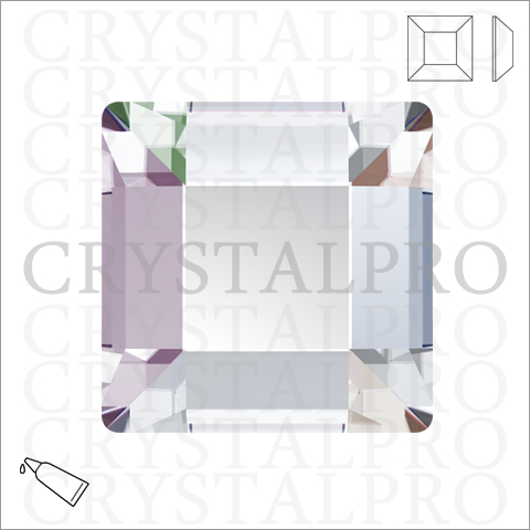 スワロフスキー/ラインストーン/#2058 XILION Rose/クリスタルAB/ss5