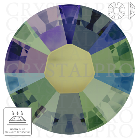 スワロフスキー　ホットフィックス　#2038 クリスタルパラダイスシャイン