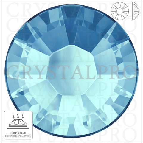 スワロフスキー　ホットフィックス　#2038 アクアマリン