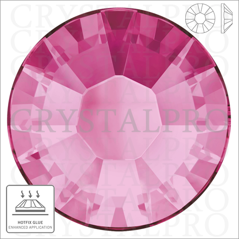スワロフスキー　ホットフィックス　#2038 ローズ