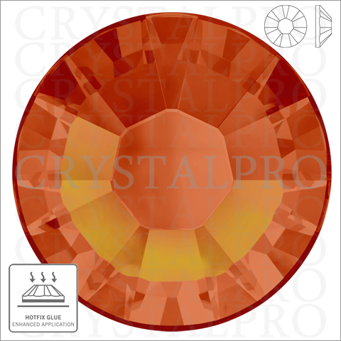 スワロフスキー　ホットフィックス　#2038 ファイアオパール