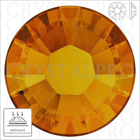 スワロフスキー　ホットフィックス　#2038 タンジリン