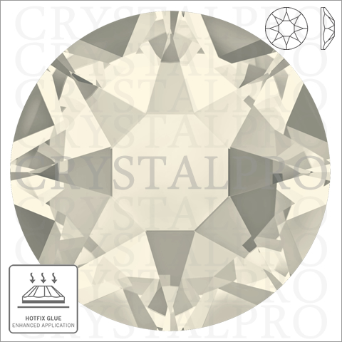 スワロフスキーホットフィックス　#2078 クリスタルムーンライト