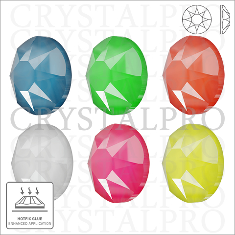 スワロフスキーホットフィックス　#2078 クリスタル・エレクトリック　アソート