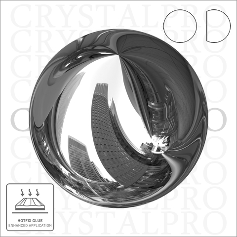 スワロフスキー #2081/2　クリスタルライトクローム