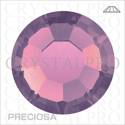 プレシオサ　フラットバック/ホットフィックス　アメジストオパール