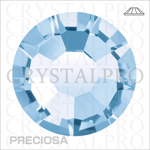 プレシオサ　フラットバック/ホットフィックス　ライトサファイア