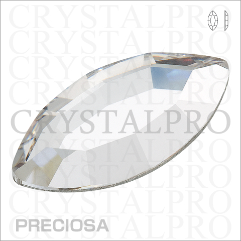 プレシオサ　M.C.Navette FB 8x4 crystal S