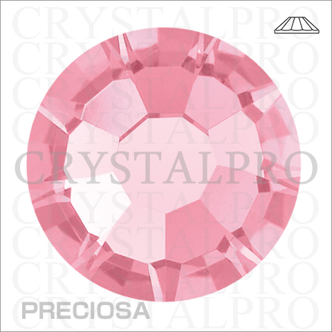 プレシオサ　フラットバック/ホットフィックス　ローズ