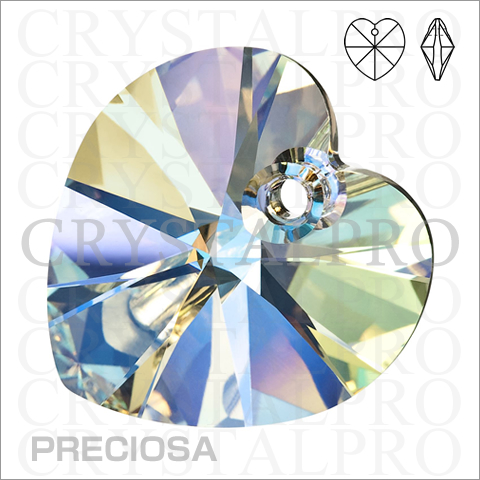 プレシオサ　ペンダント　MC Heart　Pendant　クリスタルAB