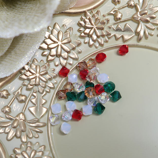 プレシオサ　ロンデルビーズ