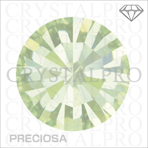 プレシオサ　ラウンドストーン（チャトン）　クリソライト