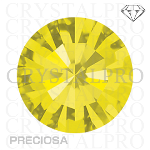 プレシオサ　ラウンドストーン（チャトン）　シトリン