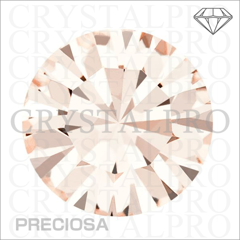 プレシオサ　ラウンドストーン（チャトン）　ライトゴールドクォーツ