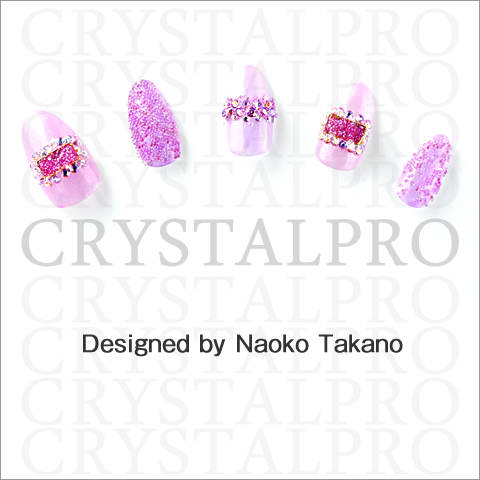 スワロフスキークリスタルピクシー　ロゼシマー